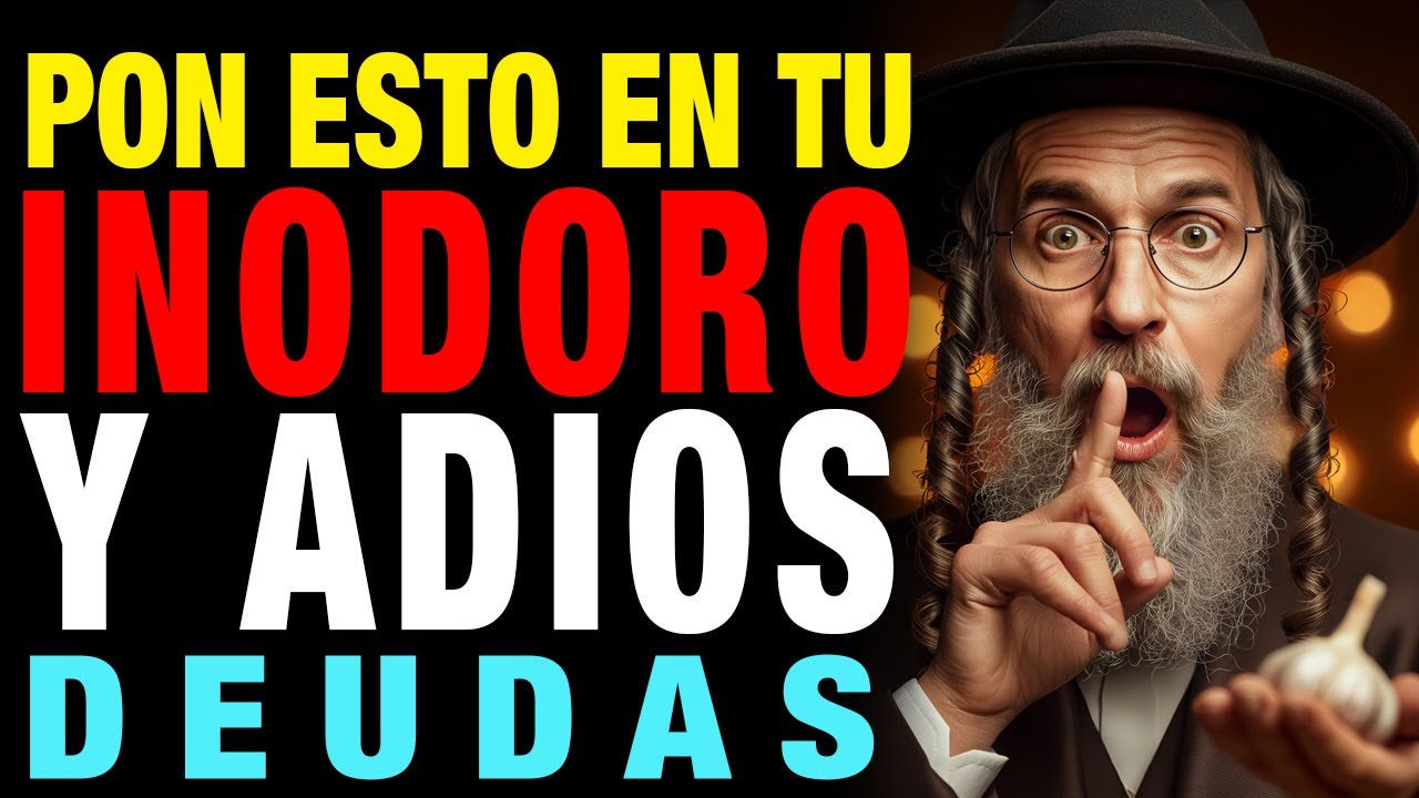 Pon ESTO en el INODORO: Ritual Judío para Atraer MILLONES | Sabiduría Judía