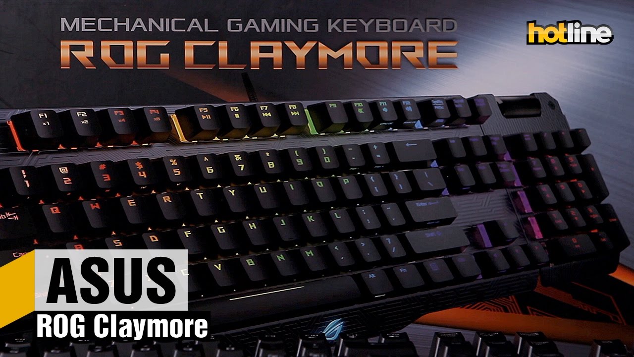 ASUS ROG Claymore — обзор игровой механической клавиатуры