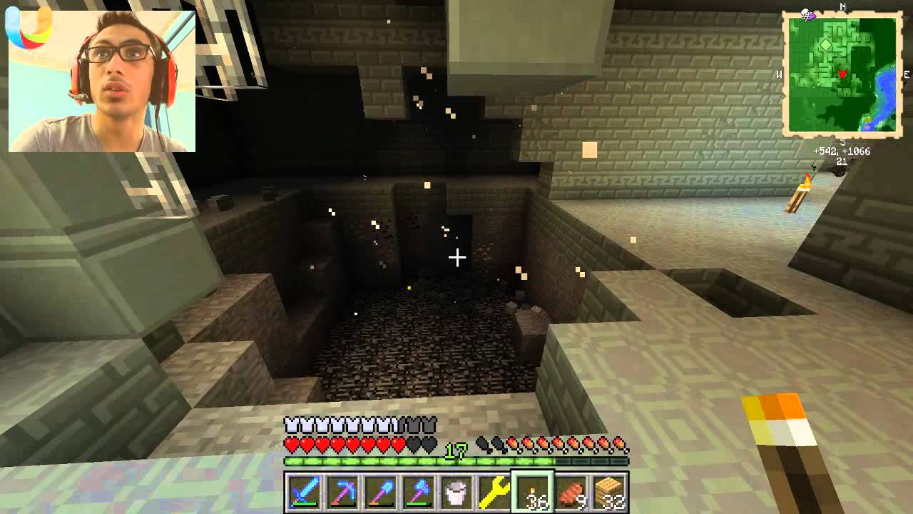 ماين كرافت : بقرة سريعة !!!#16|16# Minecraft FTB : d7oomy999