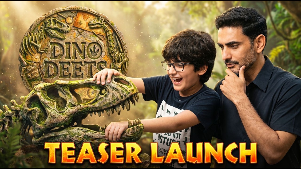 Dino Deets | Official Podcast Teaser (Ft. Devaansh Nara & Lokesh Nara)