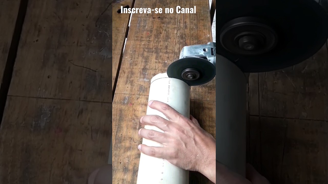 Como Cortar Tubo PVC Alinhado 