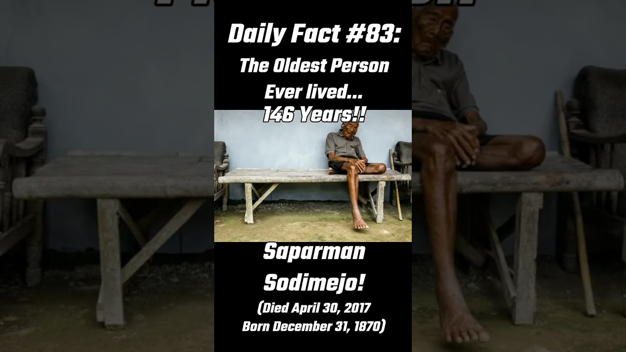 The Oldest Person EVER!! #shorts #shortsvideo #shortsfeed