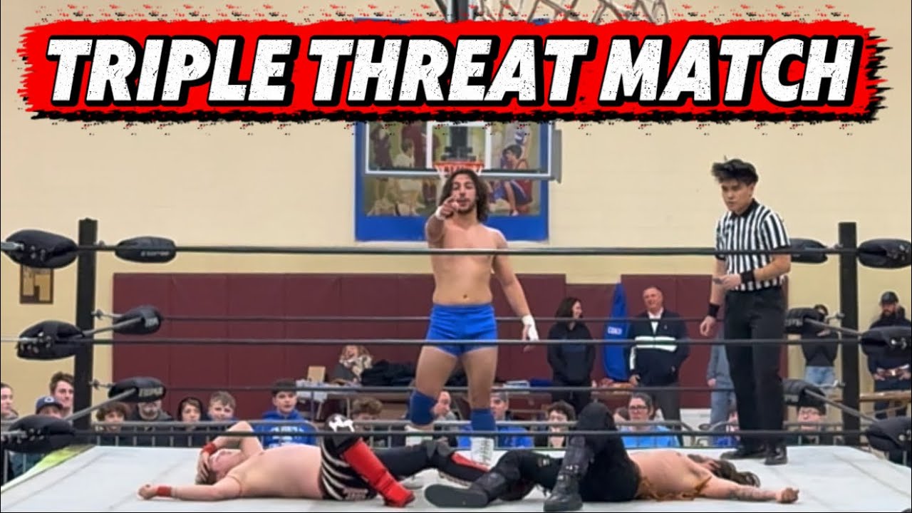 Triple Threat Match: Phil Fusion vs Ziggy Danger vs Nightmare in Wonderland