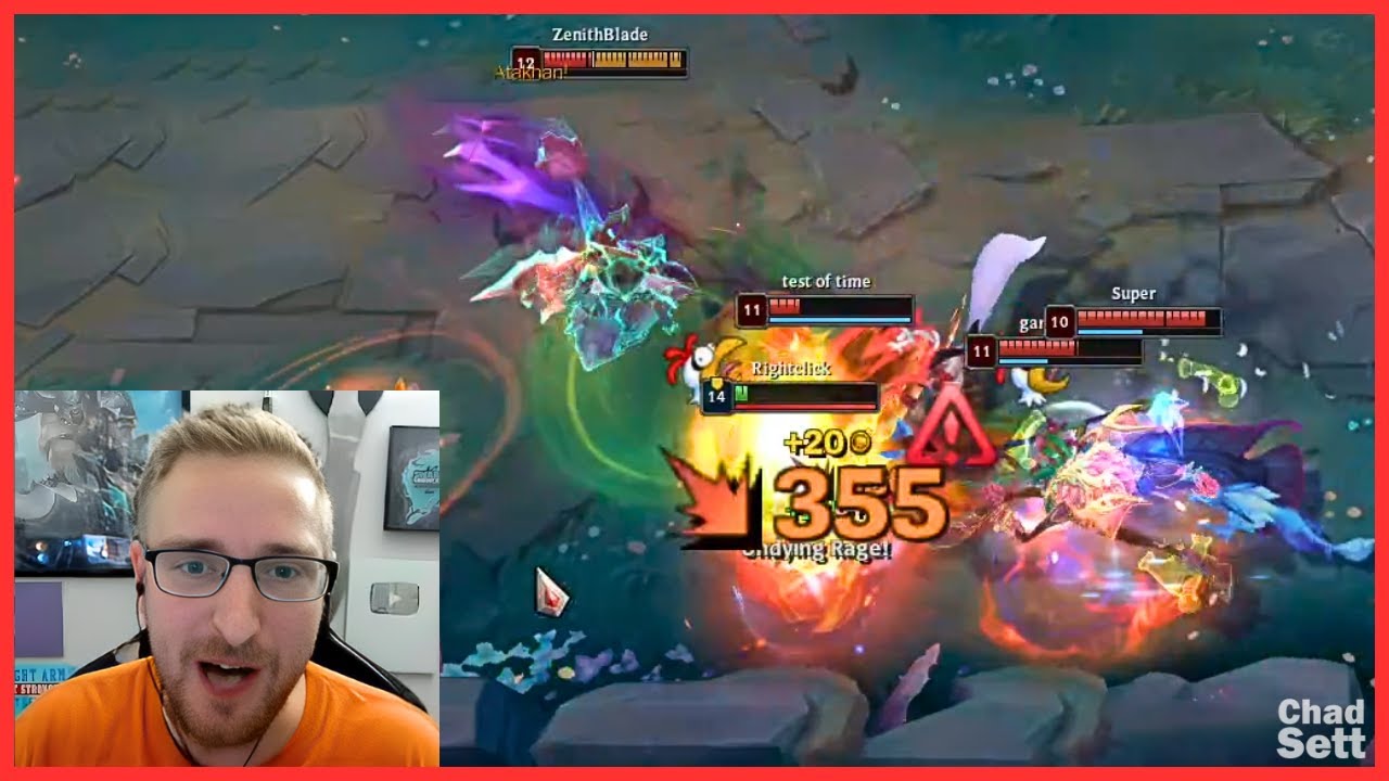 Триндамир сходит с ума, атакуя с фланга - Lol Daily Clips, эпизод 453