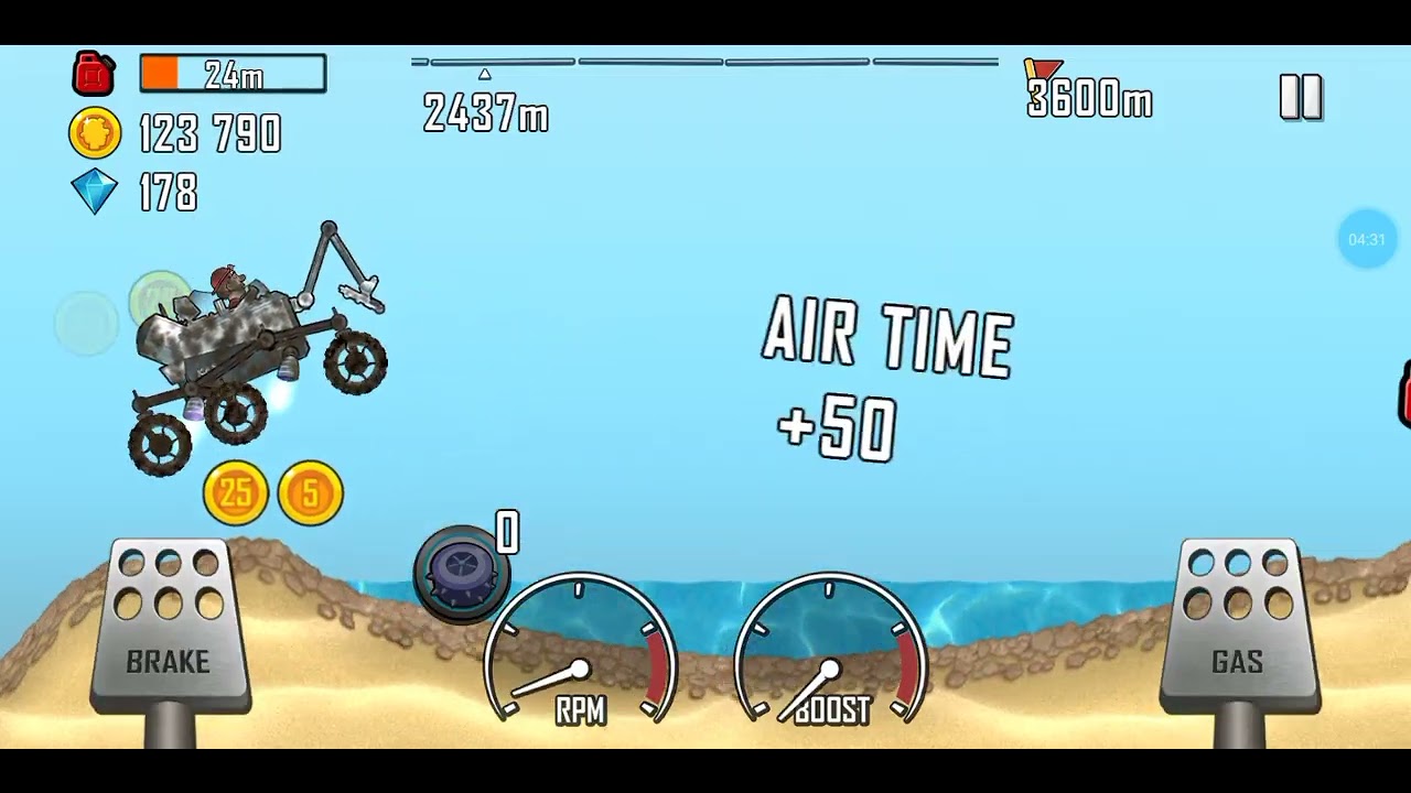 Hill climb racing daily challenge 