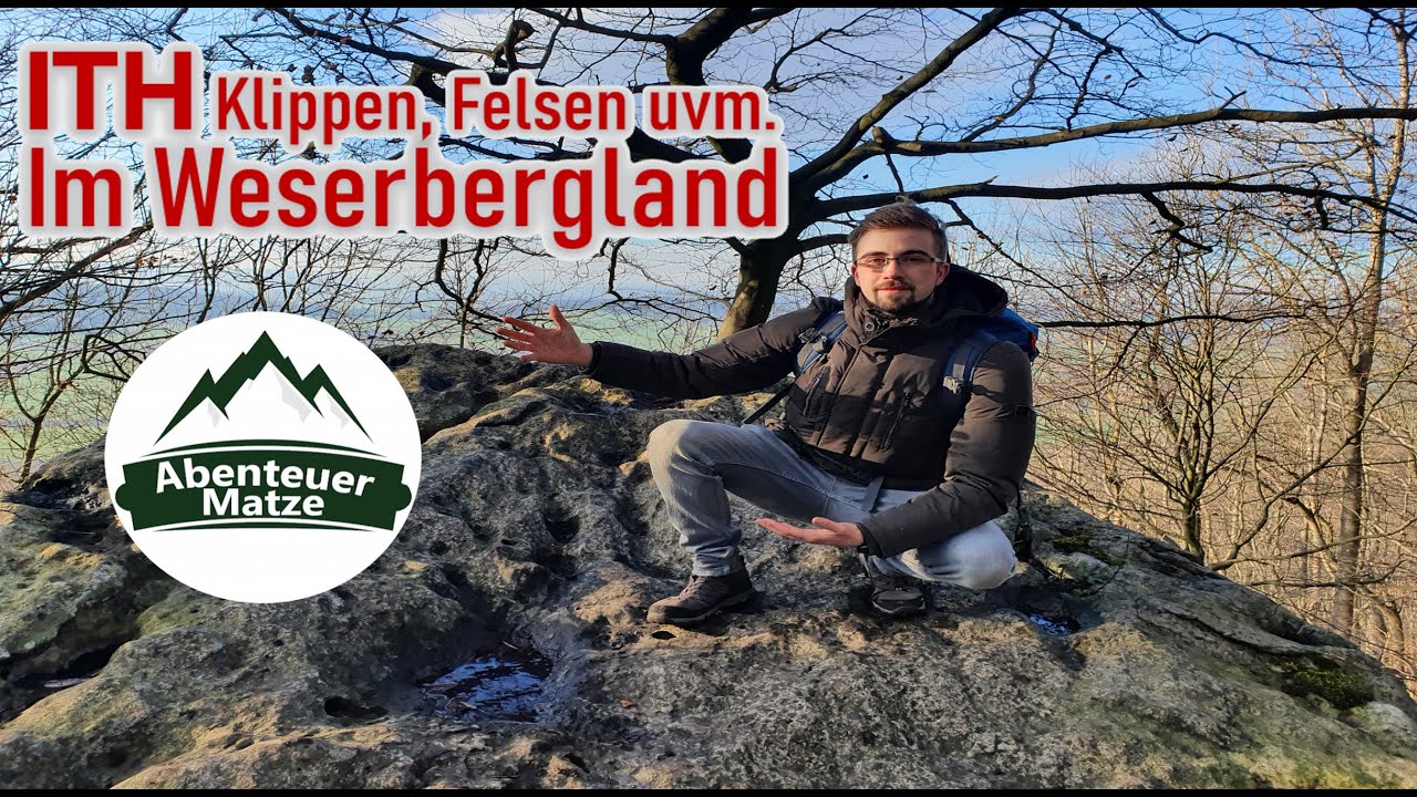 Klippen, Felsen, uvm. ITH - Wandern im Weserbergland - Tour am Kammweg