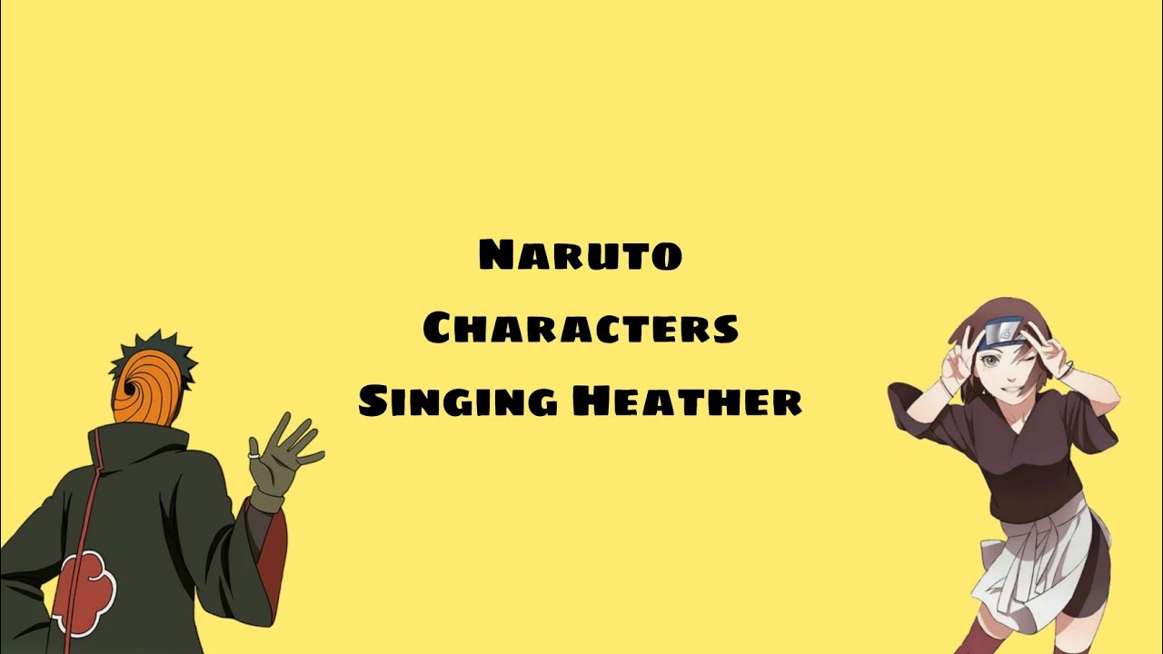 Naruto Characters Singing 
