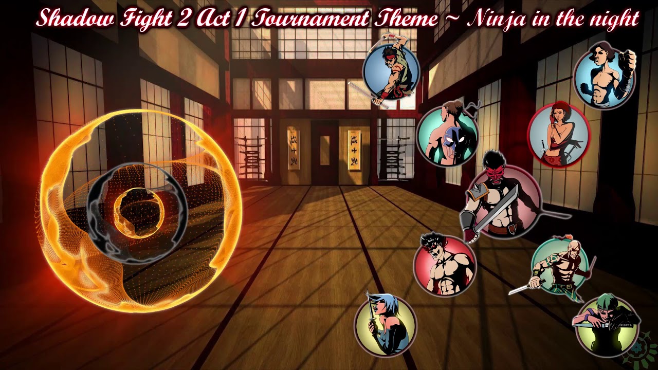 Shadow Fight 2 Act 1 Tournament Theme |Ninja In The Night|