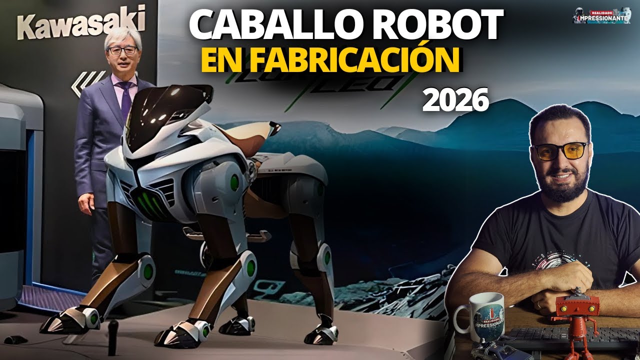 Caballo robot de Kawasaki ya no es ficción: CORLEO 2026, producido en masa - VIDEO DEL PROTOTIPO