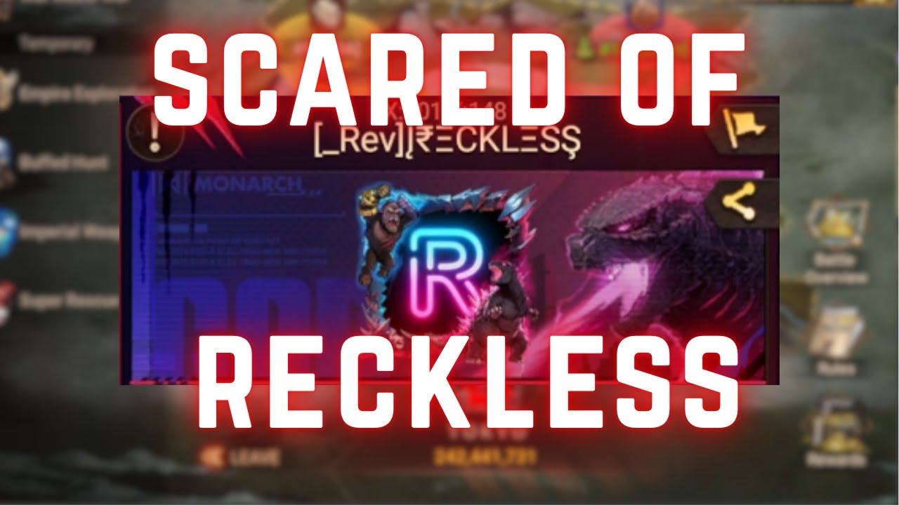 Scared of Reckless in Genesis War | Doomsday |