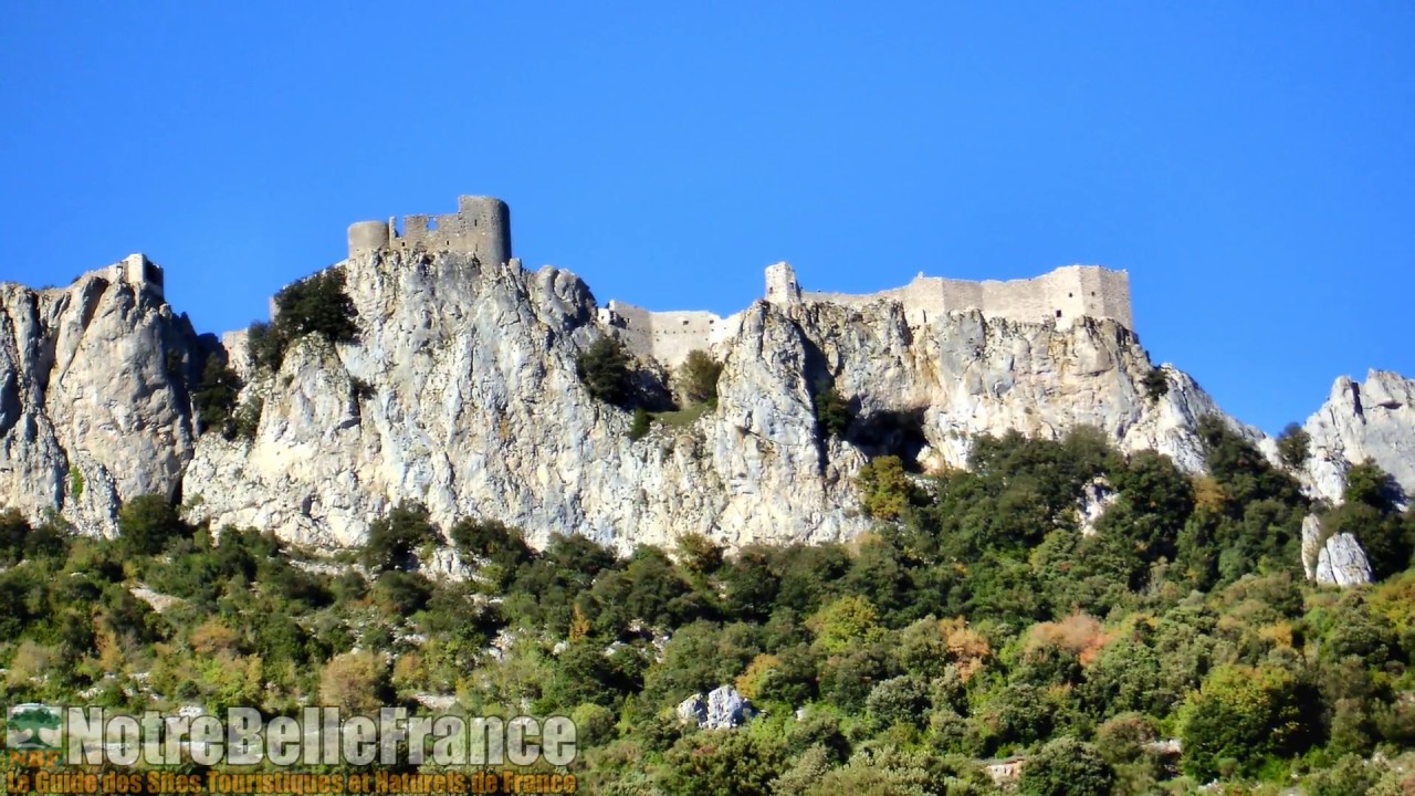 Ch&acirc;teau de Peyrepertuse, forteresse cathare dans les corbi&egrave;res (notrebellefrance)