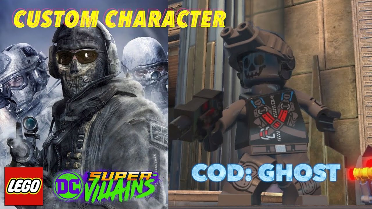 Call of Duty: Ghosts - LEGO DC Villains Custom Character Tutorial!