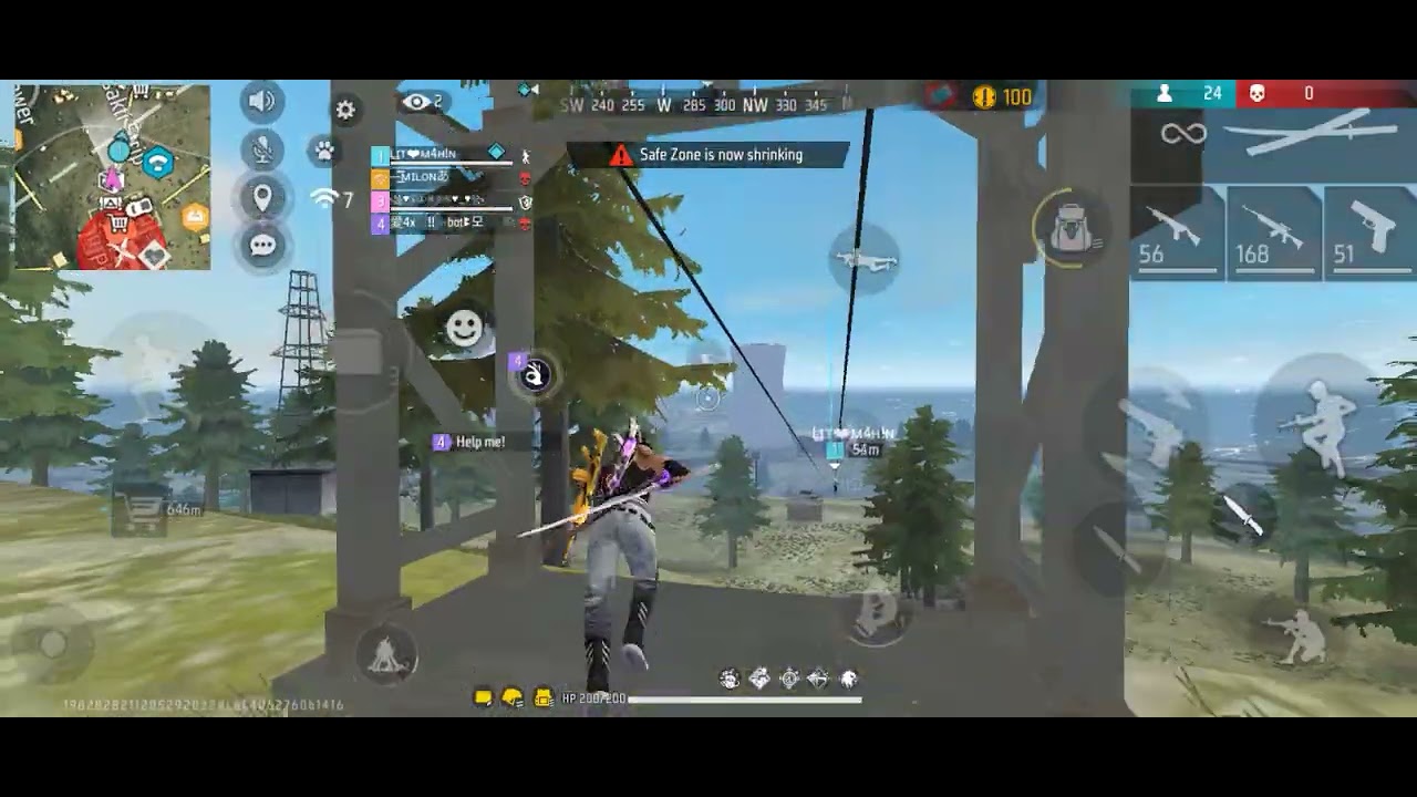 ফ্রি ফায়ার গেম ভিডিও গেম। free fire game video game 