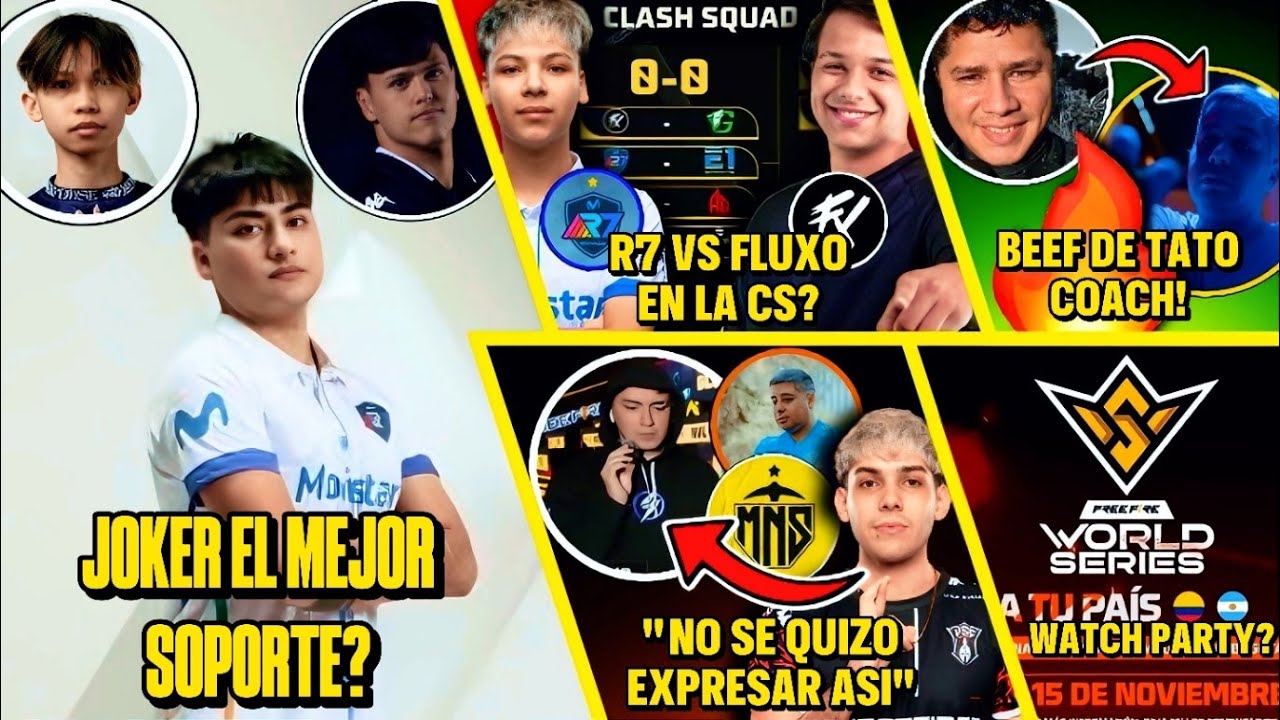 JOKER EL MEJOR SOPORTE? | R7 VS FLUXO EN LA CS? | UNA FINAL CON WATCH PARTY?