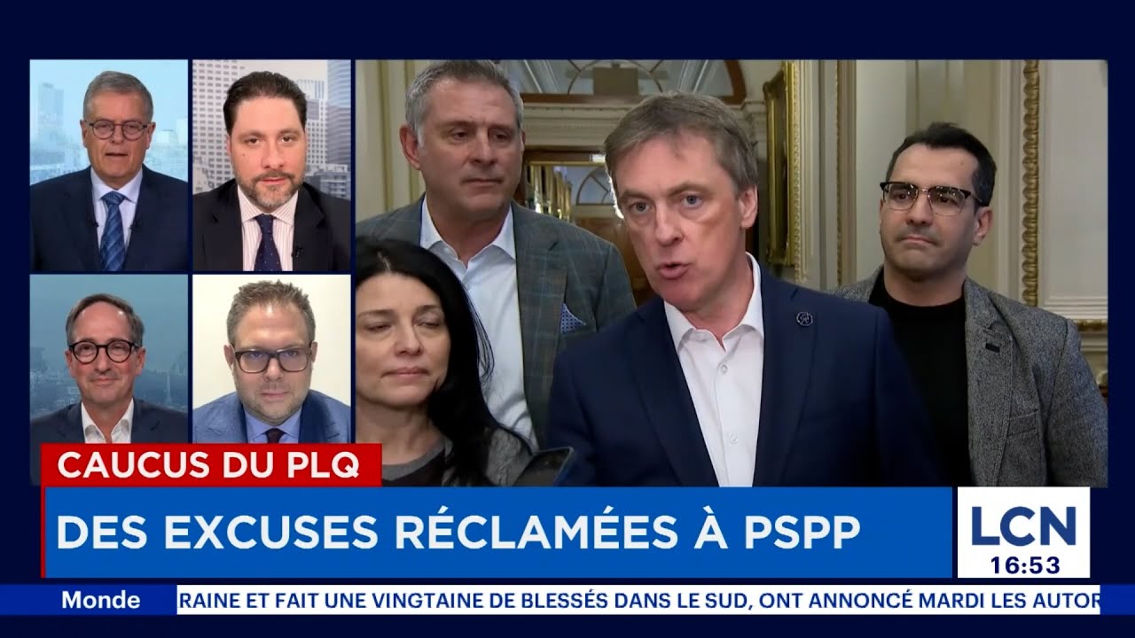 Le PLQ réclame des excuses de PSPP: Marc Tanguay «fait pitié» | «La Joute»