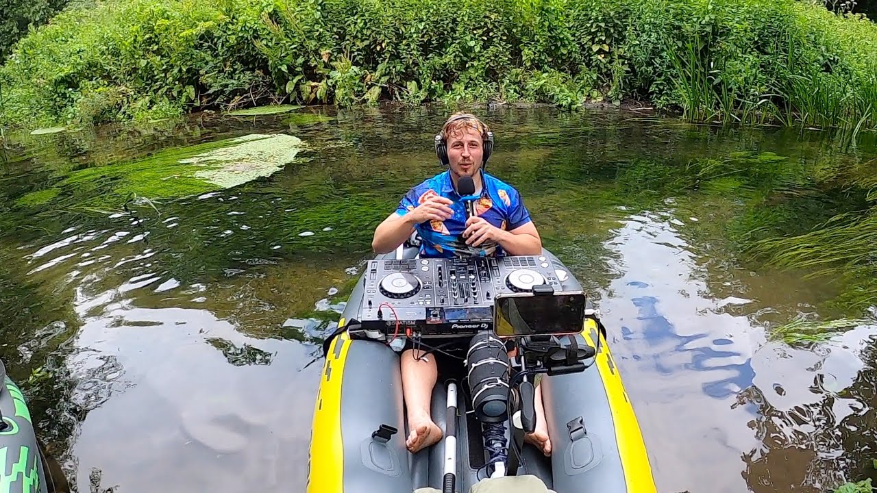 Worlds First Kayak DJ set!!!! (SUATISM)