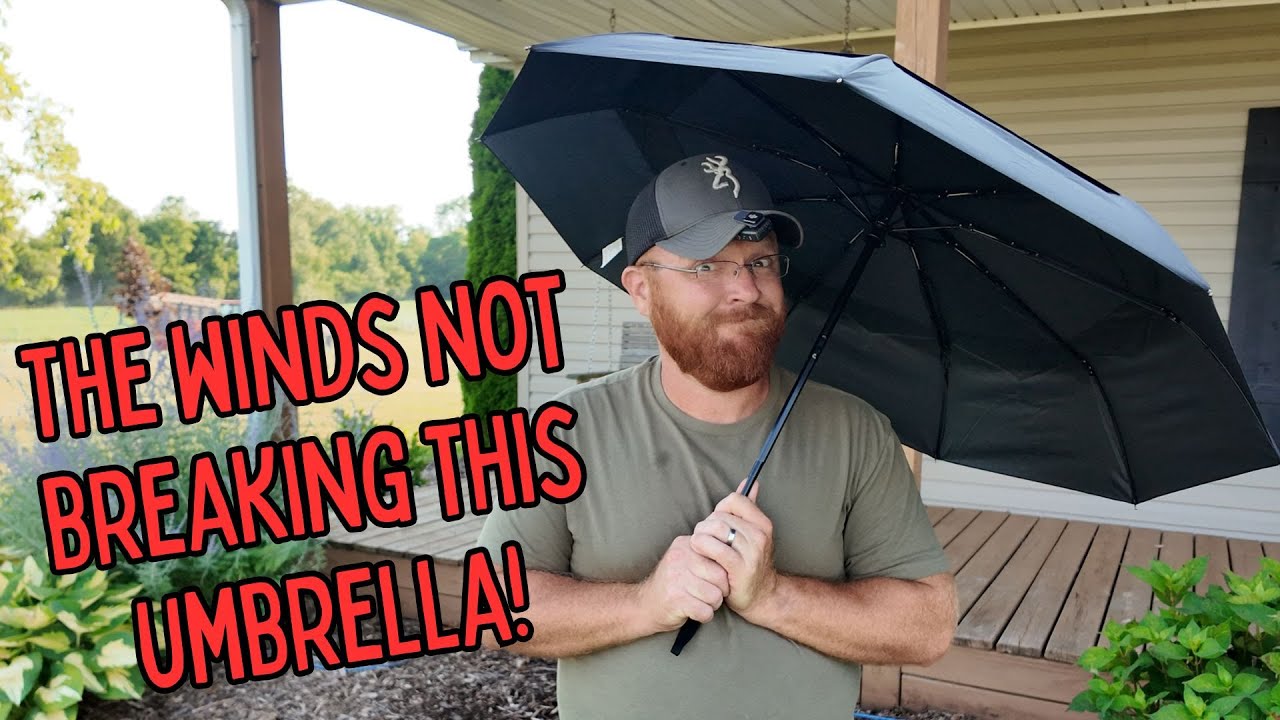 Repel Travel Umbrella Review | Withstands 70+MPH Winds! | Lightweight, Compact, & Windproof