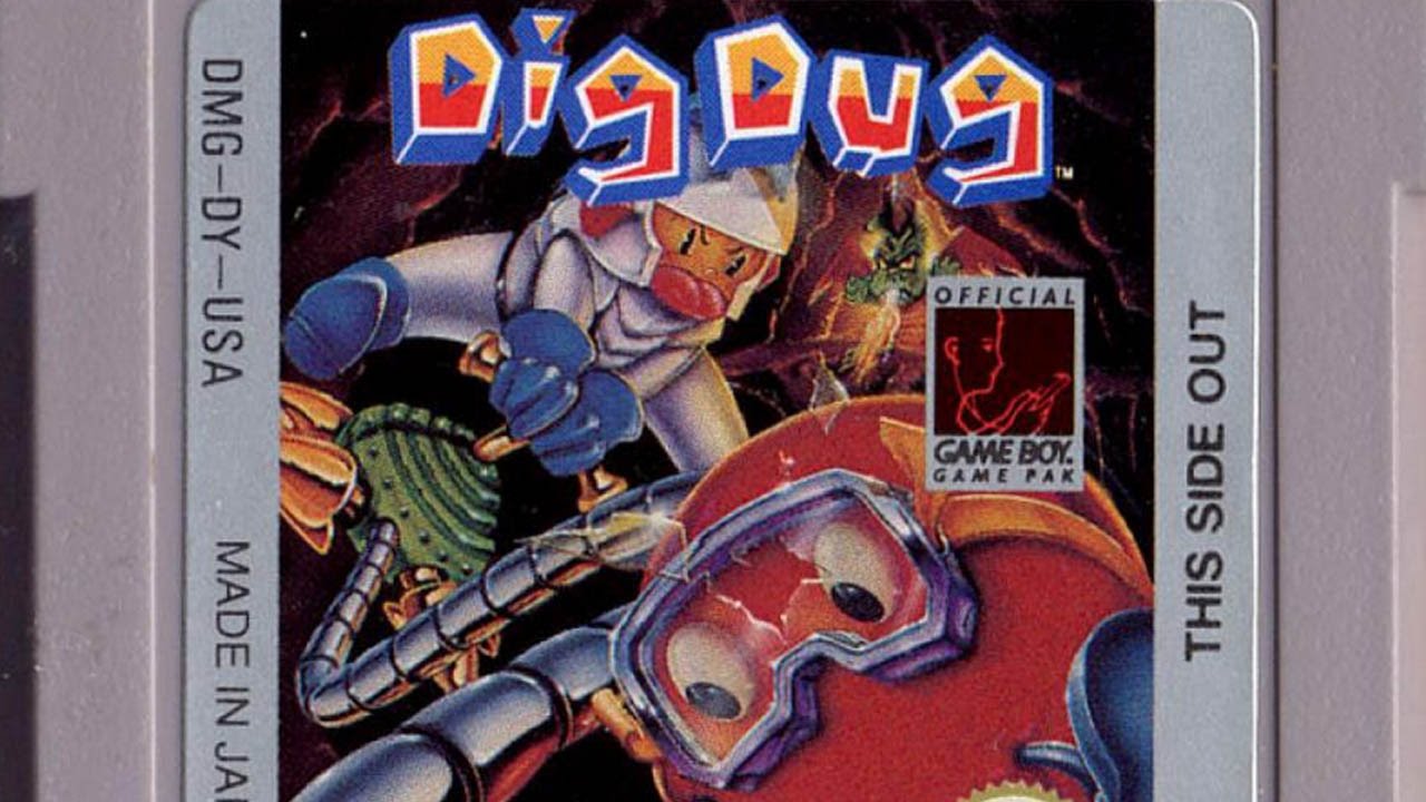 CGR Undertow - DIG DUG review for Game Boy