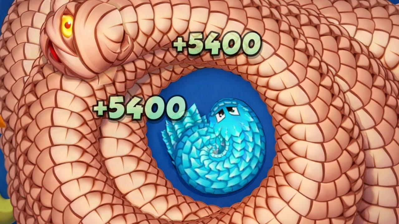 🐍 WORMS ZONE.IO Hungry snake in top gameplay 69 worms zone best gameplay!#wormszoneio #wormszone 
