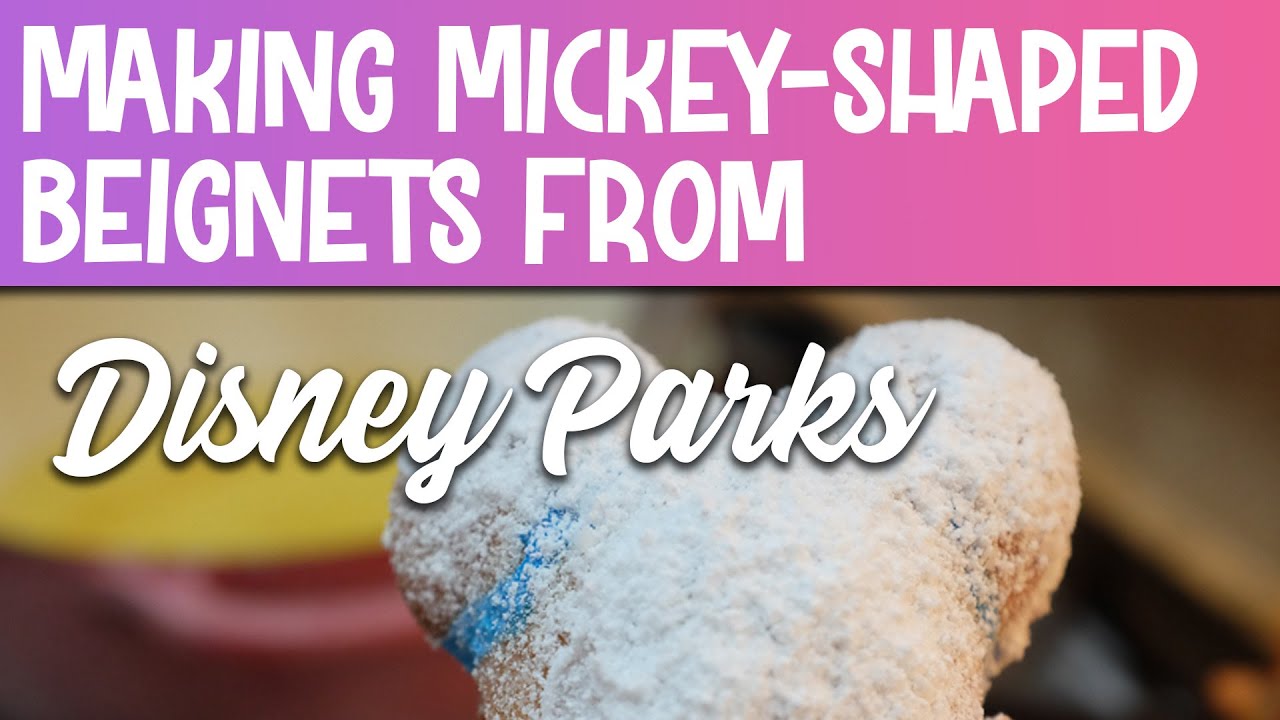 Making Mickey Mouse Beignets from Sassagoula Floatworks and Food Factory
