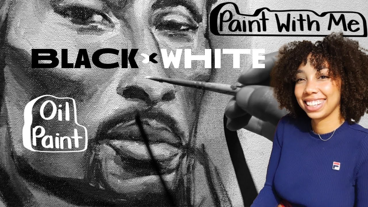 Let's Paint A Portrait Together // Paint & Chat // Grisaille Painting