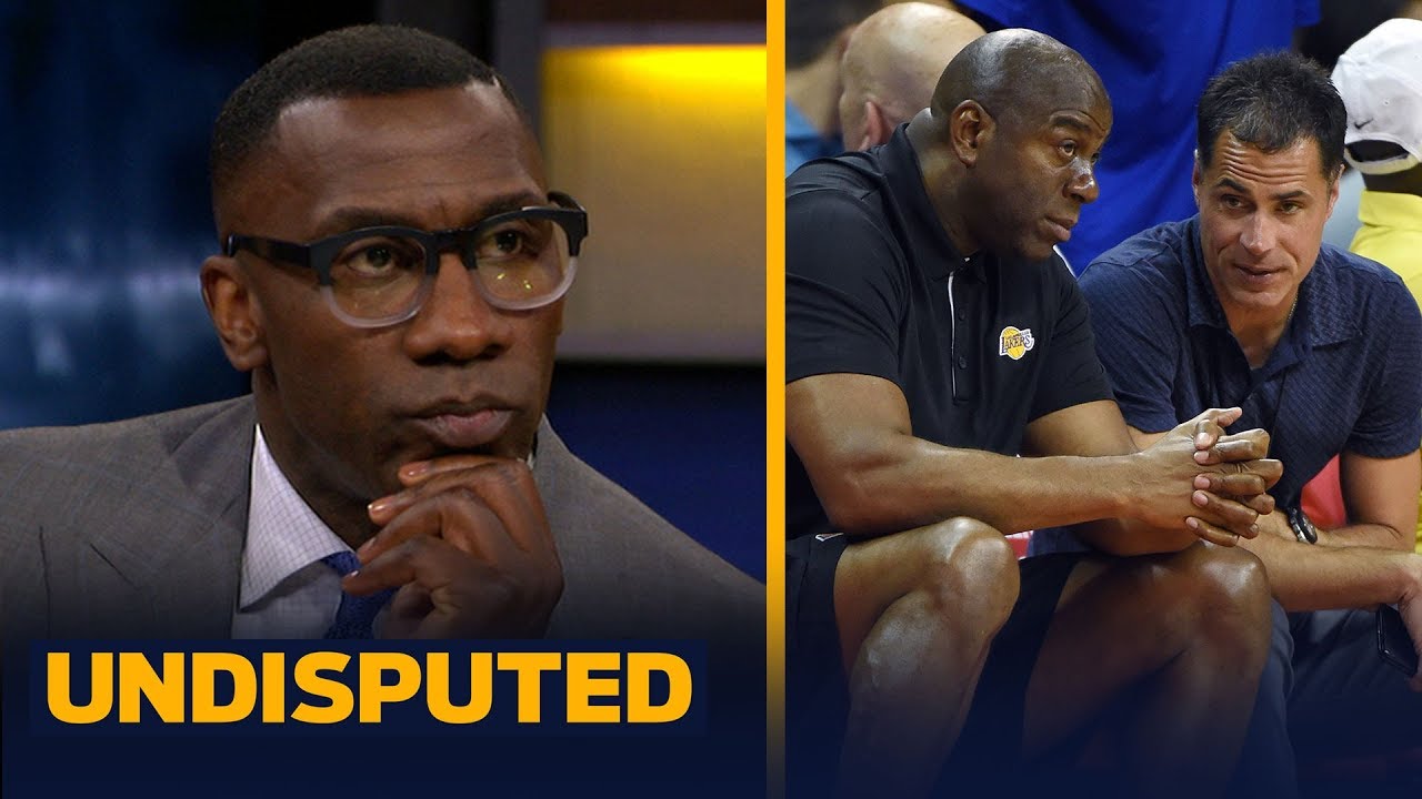 Shannon Sharpe thinks Rob Pelinka's power will elevate after Magic's departure | NBA | UNDISPUTED