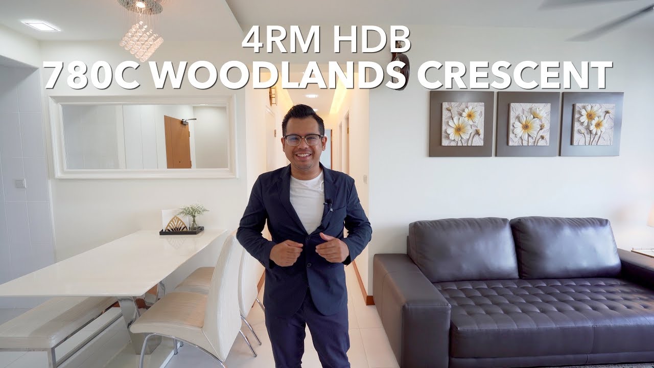 Singapore HDB Property Listing Video -  Woodlands Dew 4RM For Sale