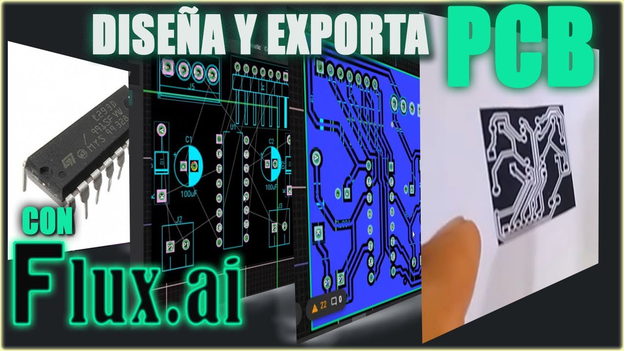 😎DISEÑO PCB  con FLUX.AI  #Copilot #ai #pcb #flux