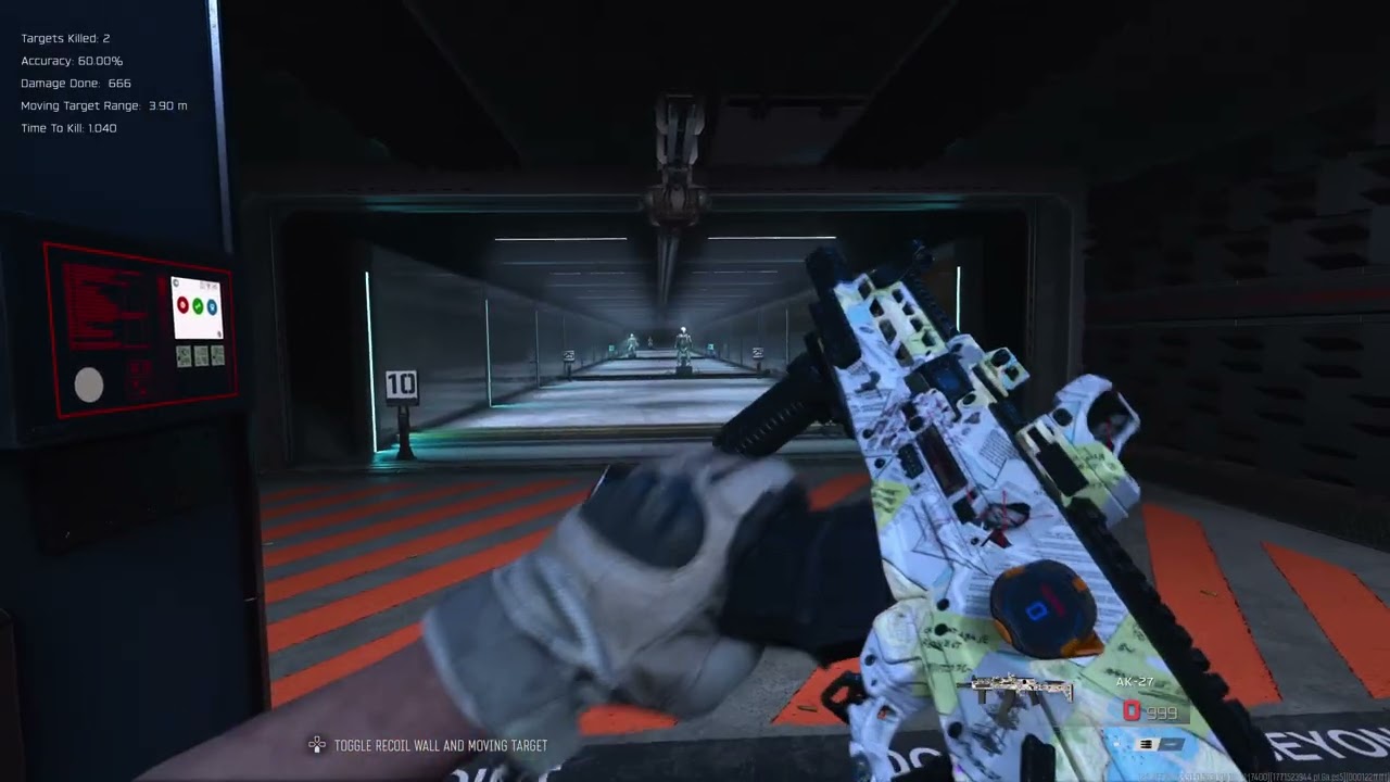 Call of Duty firming rang with ak-27 and a b06 smg
