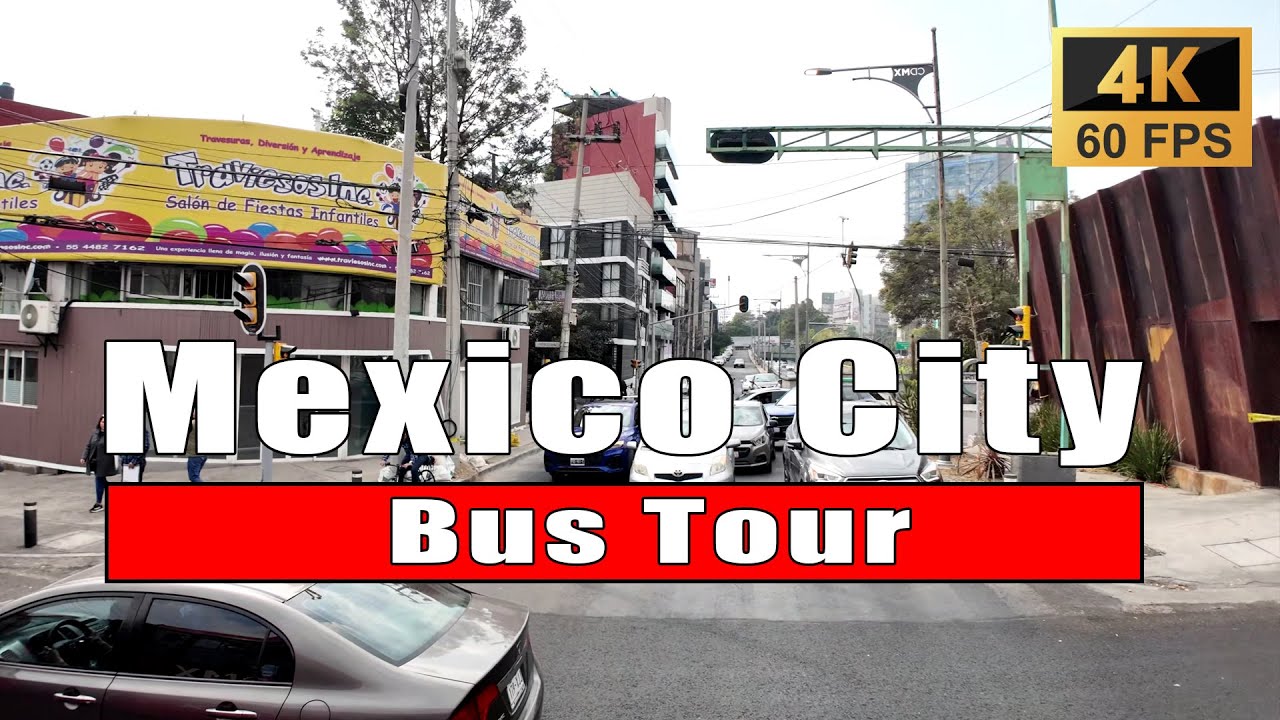 Metrobus Línea 2 CDMX 🇲🇽 | Tacubaya a Iztacalco | Vista de Ventana | 4K 60FPS