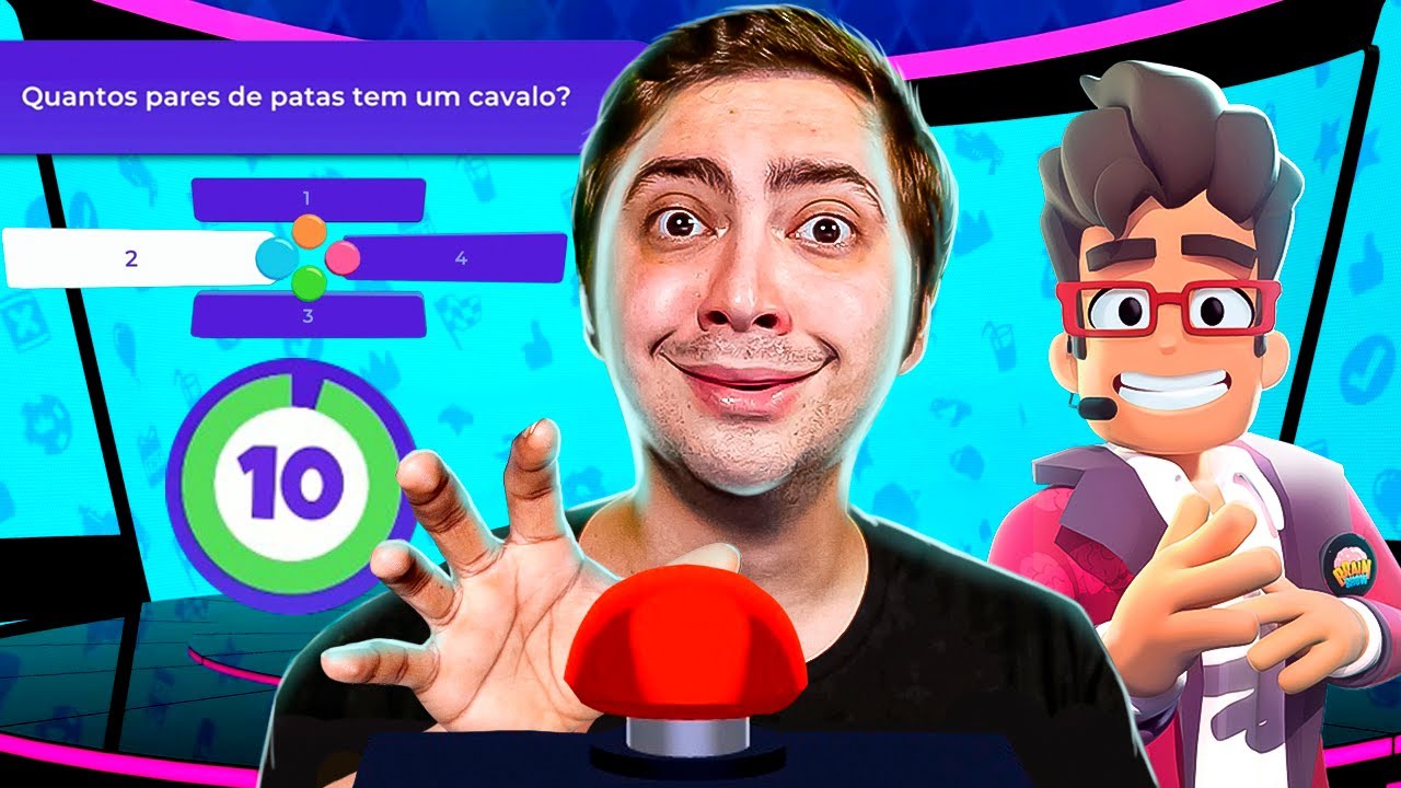 QUEM É MAIS INTELIGENTE? - BRAIN SHOW COM OS AMIGOS