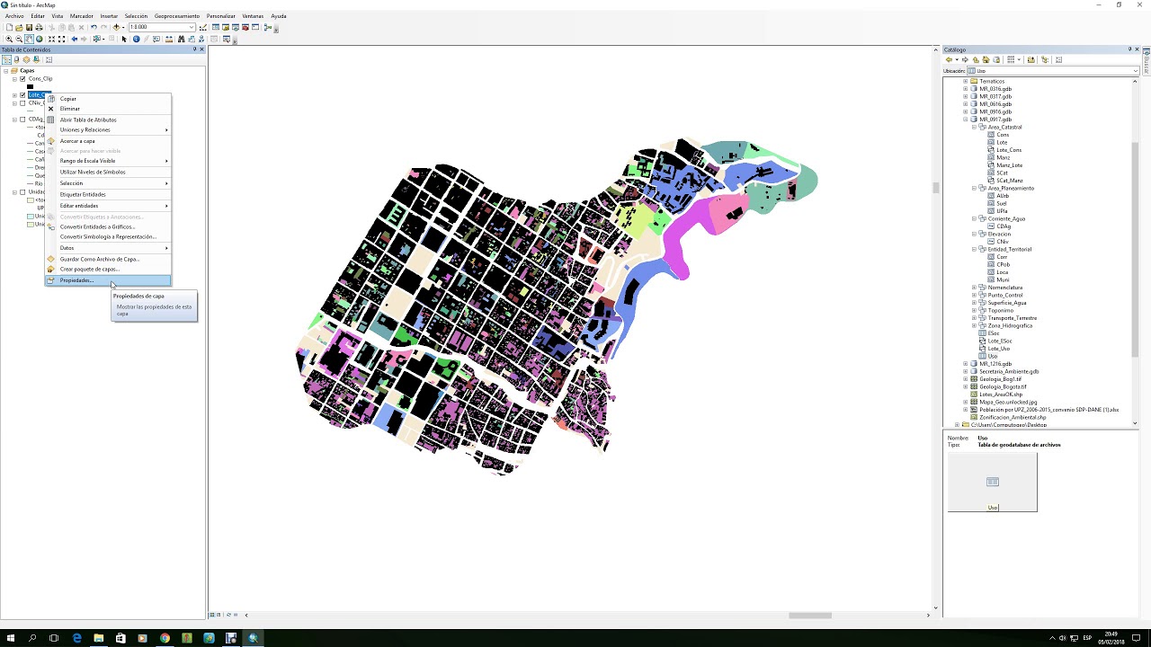 2  Crear Mapa de Uso, Alturas y Llenos y Vacios
