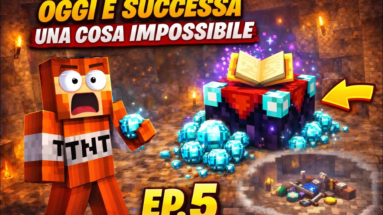 AVEVO PERSO TUTTO... poi è SUCCESSO QUESTO | Minecraft Vanilla #5