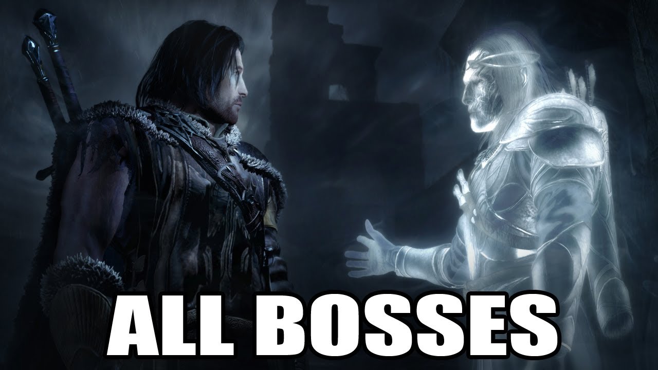 Middle-earth: Shadow of Mordor - All Bosses (With Cutscenes) HD PC 1080p60