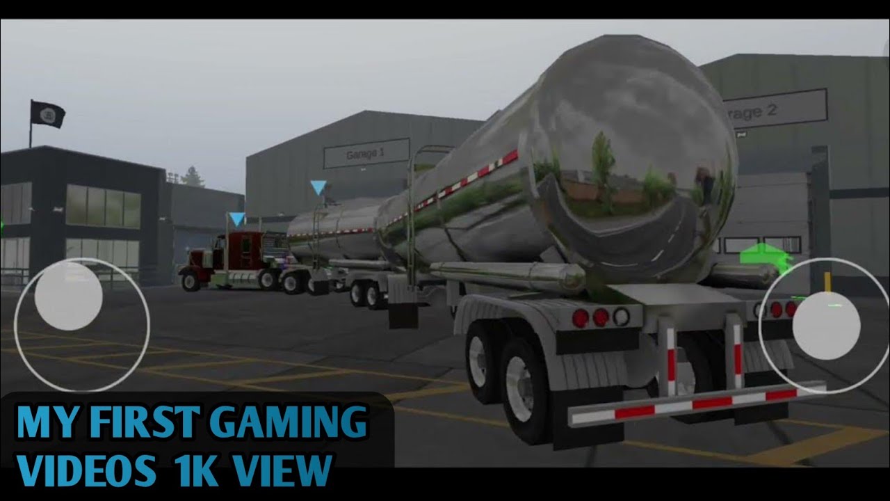 DAY 1 / UNIVERSAL TRUCK SIMULATOR | DOUBLE TRAILER 50 TON OIL TRANSPORT |