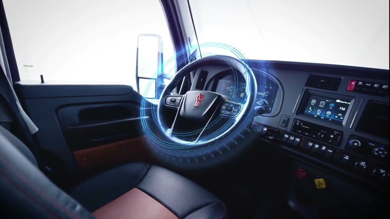Pantalla Digital de 15 pulgadas en el nuevo Kenworth T680 Next Gen