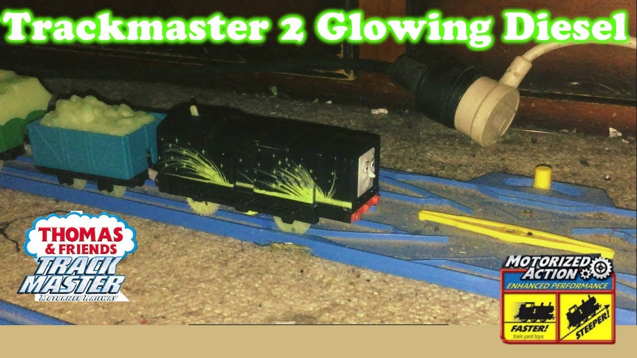 Trackmaster 2 Glowing Diesel unboxing review & first run