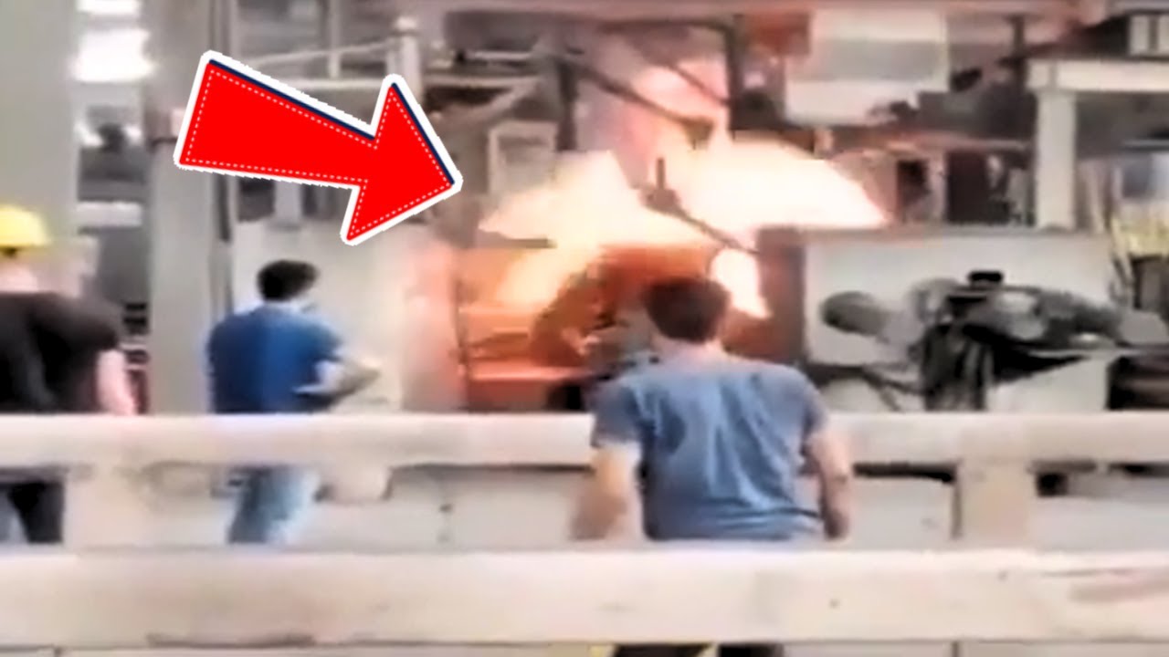 😱ACCIDENT WITH MOLTEN METAL