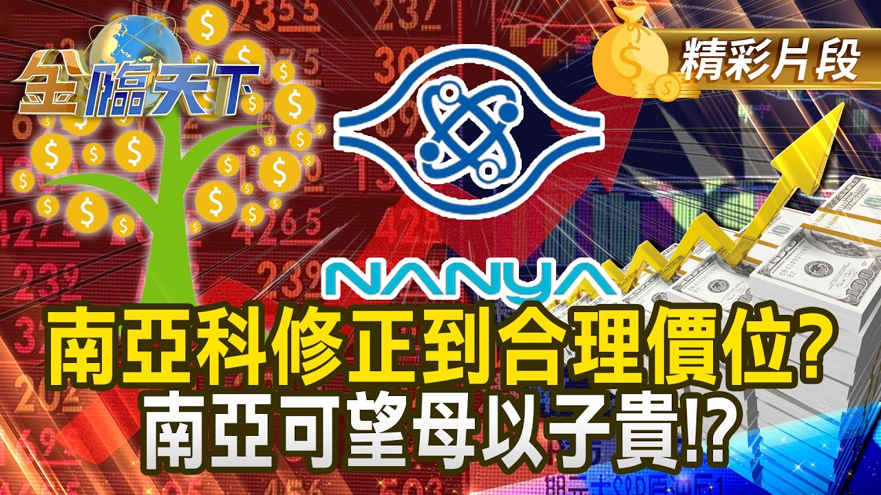 南亞科修正到合理價位？ 南亞可望母以子貴！？#金臨天下 @TVBSFinanceLive 20260407