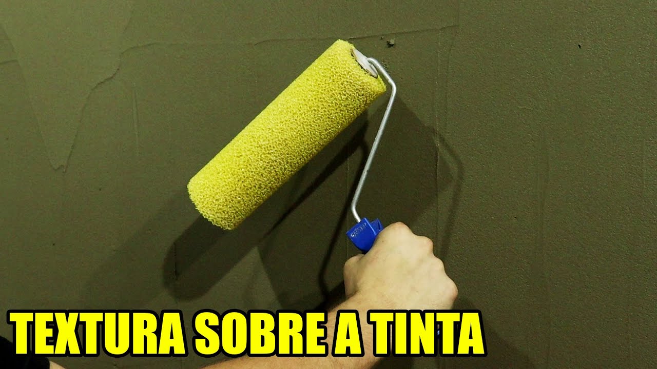 Textura com Argamassa Sem Precisar Arrancar a Tinta da Parede