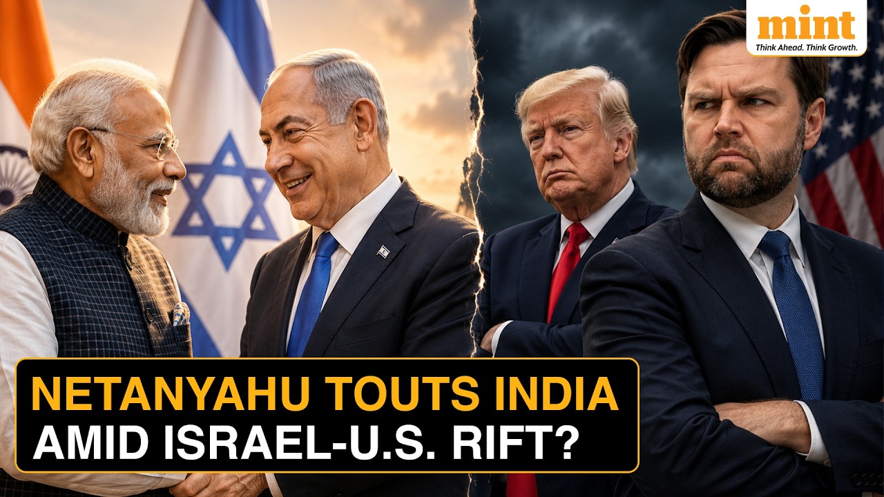 Netanyahu Snubs JD Vance's 'Only Ally' Claim, Names India As Israel&rsquo;s Key Friend Amid US Rift