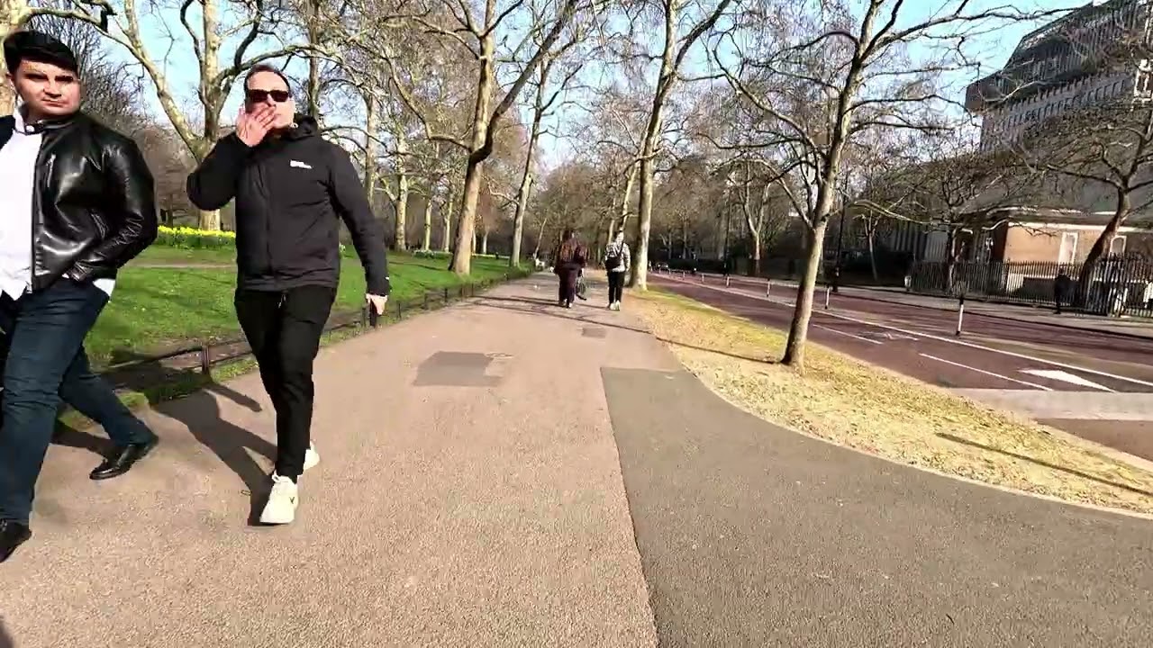 Virtual Walk - London - Buckingham Palace To Houses Of Parliament - March 2026 | kittikoko