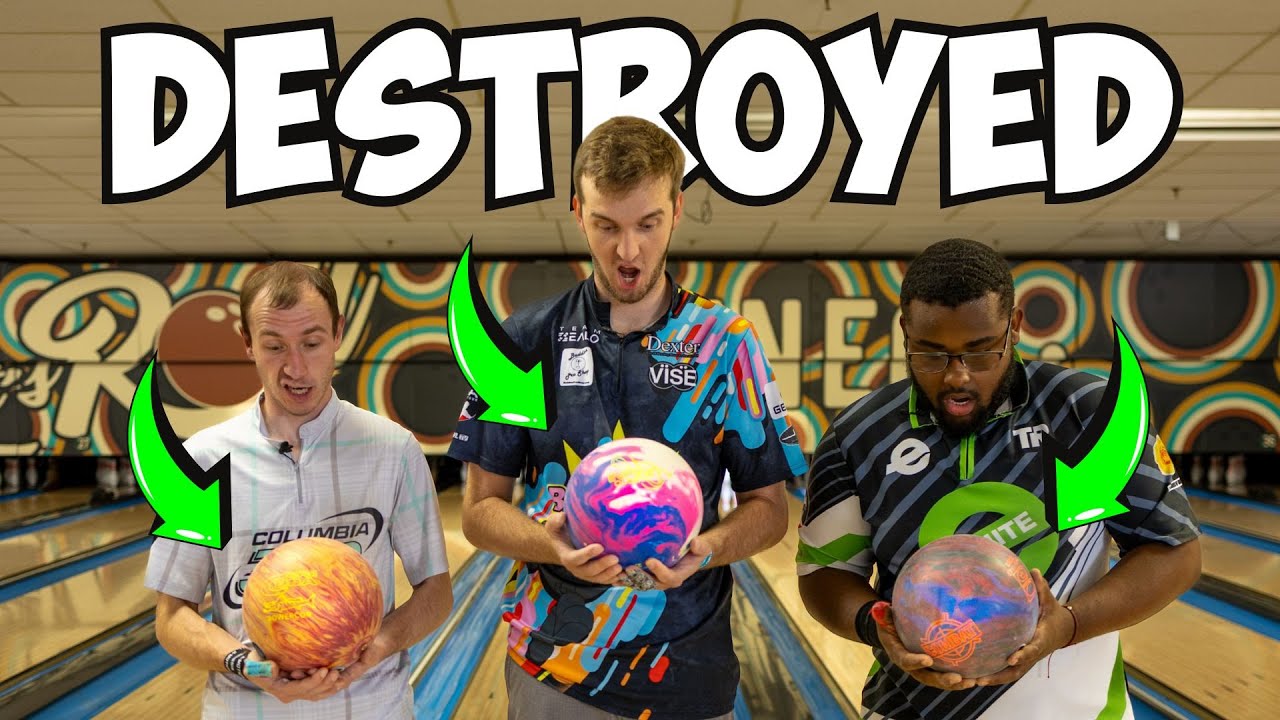 We DESTROYED Each Other's Bowling Balls, Then RACED