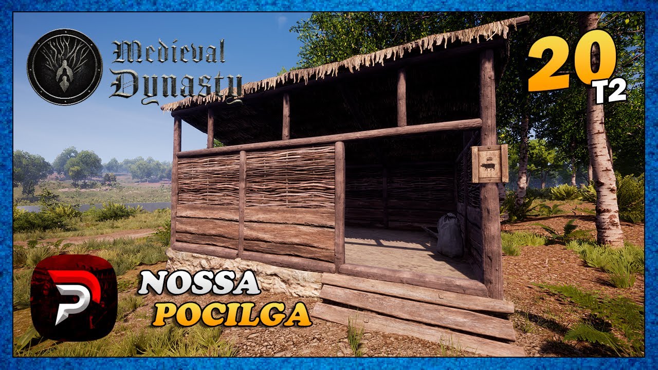 Vamos criar porcos T2E20 - Medieval Dynasty - Gameplay PT-BR