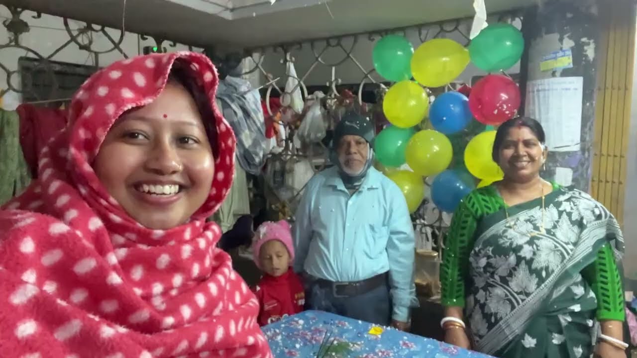 আজকে দিদির জন্মদিন সেলিব্রেশন করলাম সবাই মিলে #madhurimadebnathvlogs #familyvlogs 