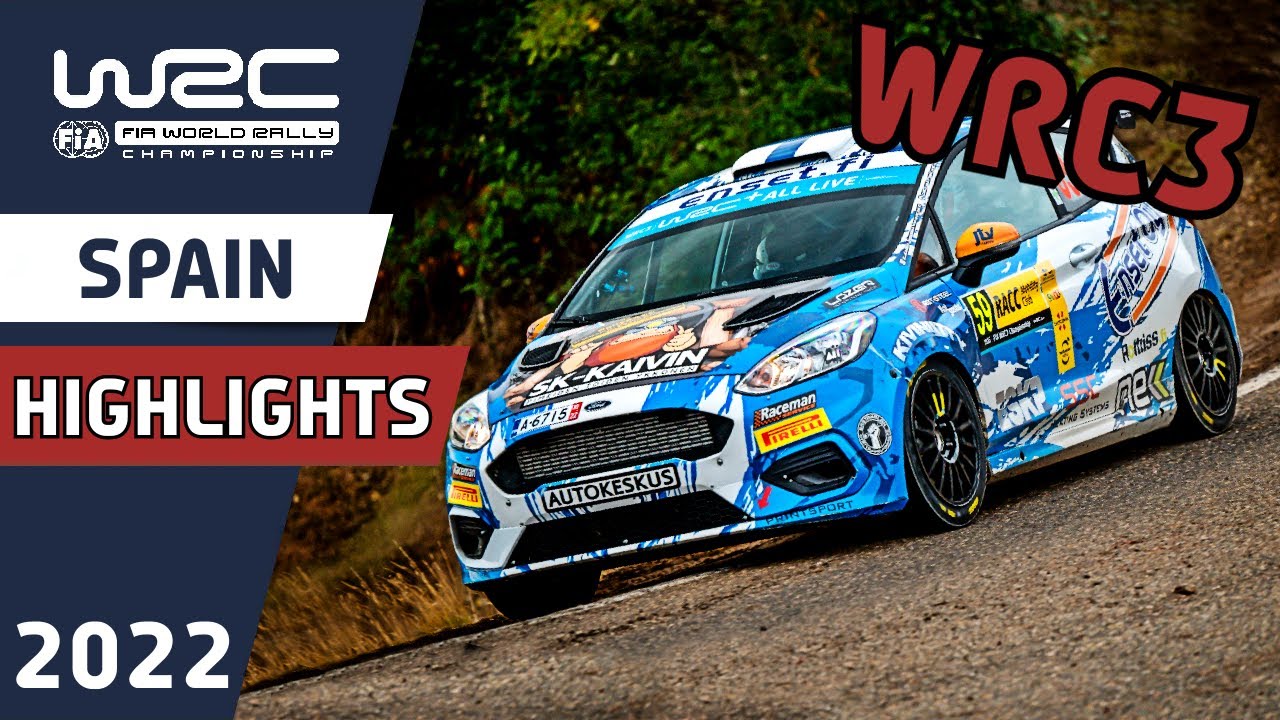 WRC3 Rally Highlights | WRC RallyRACC - Rally de Espa&ntilde;a 2022