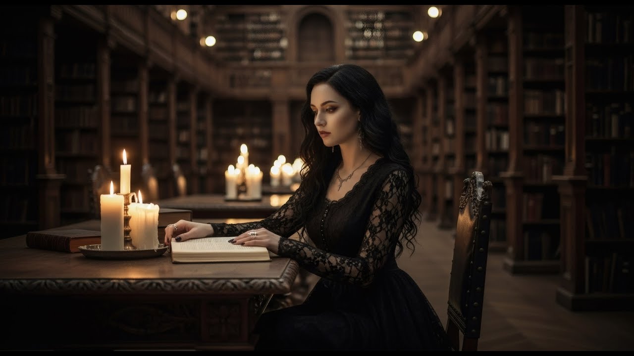 Book of Silent Hours - Gothic / Dark Academia Ambience for Focus, Sleep and Relaxation