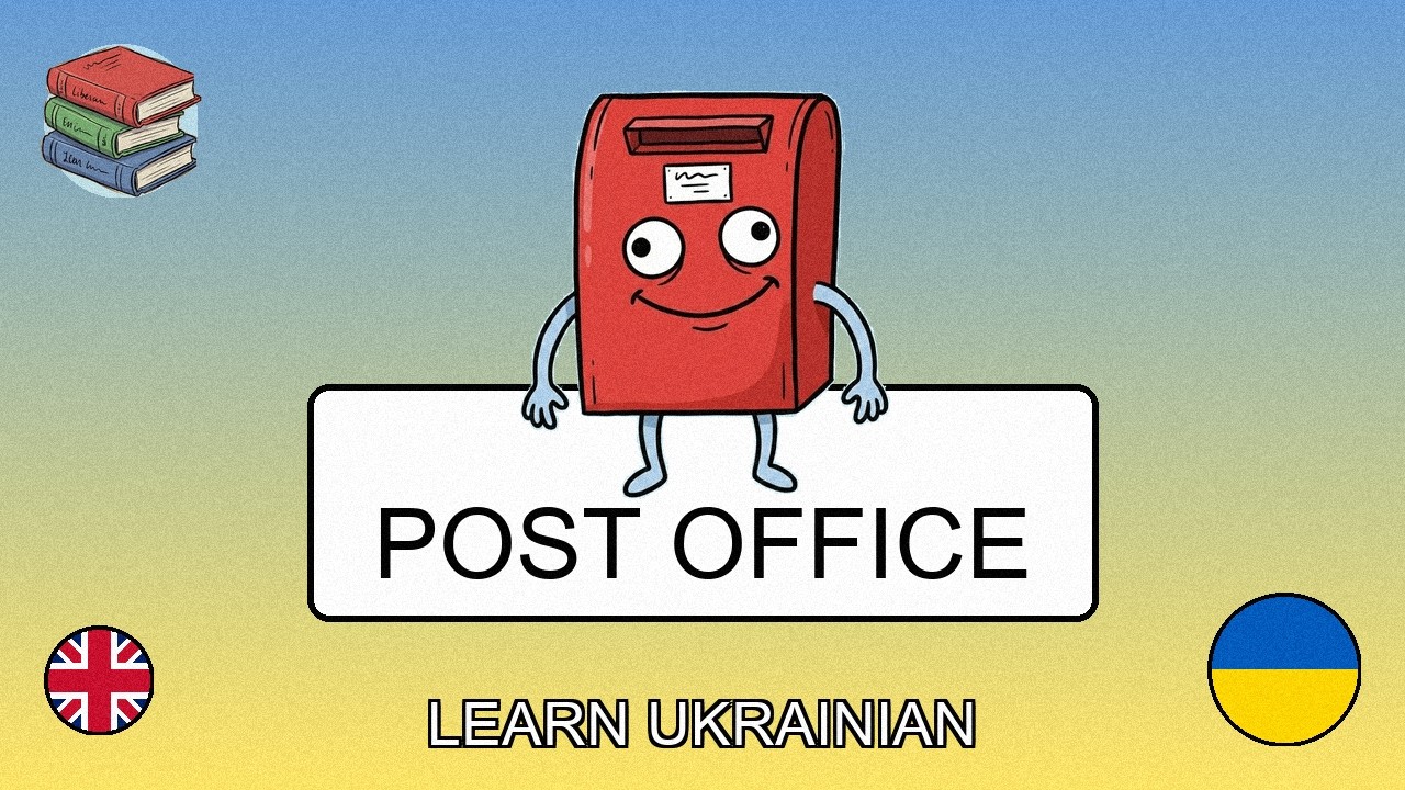 🇬🇧→🇺🇦 Learn Ukrainian - At the Post Office / Mailing Packages