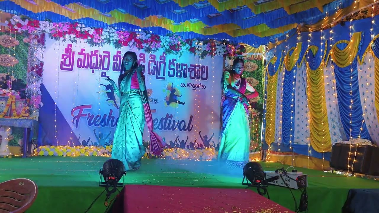 Magical Duo! Pushpa & Pushpa Dance | IGNITE-25 | Sri Madhurai Meenakshi Degree College