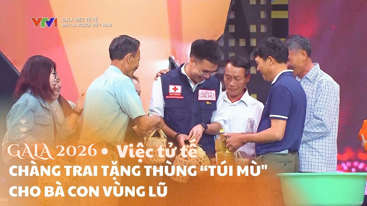 Chàng trai tặng thùng 